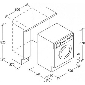 Пральна машина Candy CBWO49TWME-S