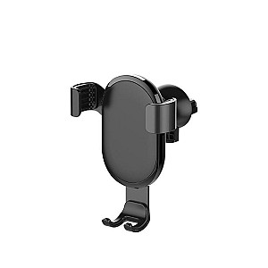 Тримач автомобільний СolorWay Metallic Gravity Holder Black (CW-CHG01-BK)