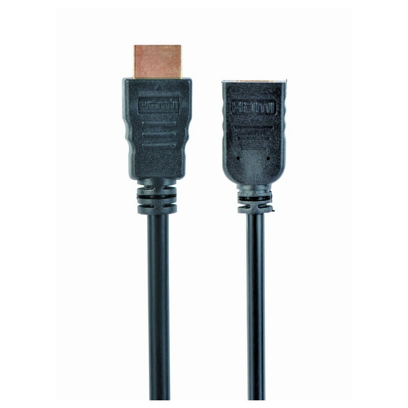 Кабель Cablexpert HDMI - HDMI (M/F), подовжувач, 1.8 м, чорний (CC-HDMI4X-6) пакет
