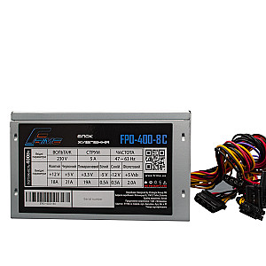 Блок живлення Frime FPO-400-8C_OEM (без кабелю живлення)