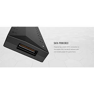 Хаб для вентиляторів ID-Cooling HA-02C (ARGB PWM HUB)