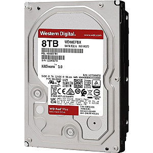 Накопичувач HDD SATA 8.0TB WD Red Plus 7200rpm 256MB (WD80EFBX)