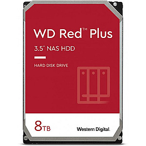 Накопичувач HDD SATA 8.0TB WD Red Plus 7200rpm 256MB (WD80EFBX)