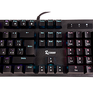 Клавіатура COBRA MK-101 Ukr Black