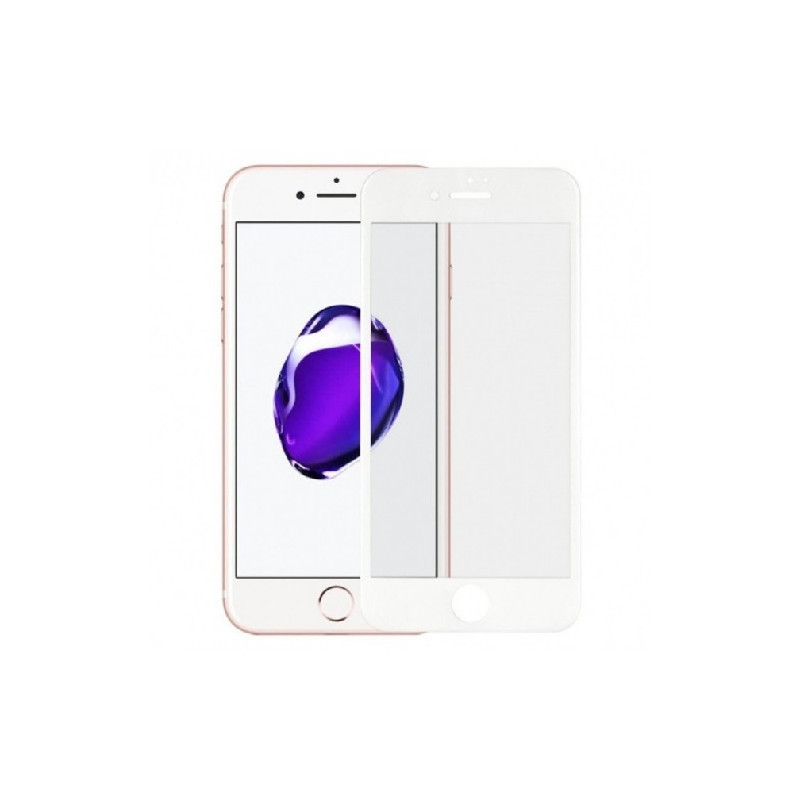 Захисне скло для Apple iPhone 6/6S White, 0.3мм, 4D ARC, Люкс (Z15302)