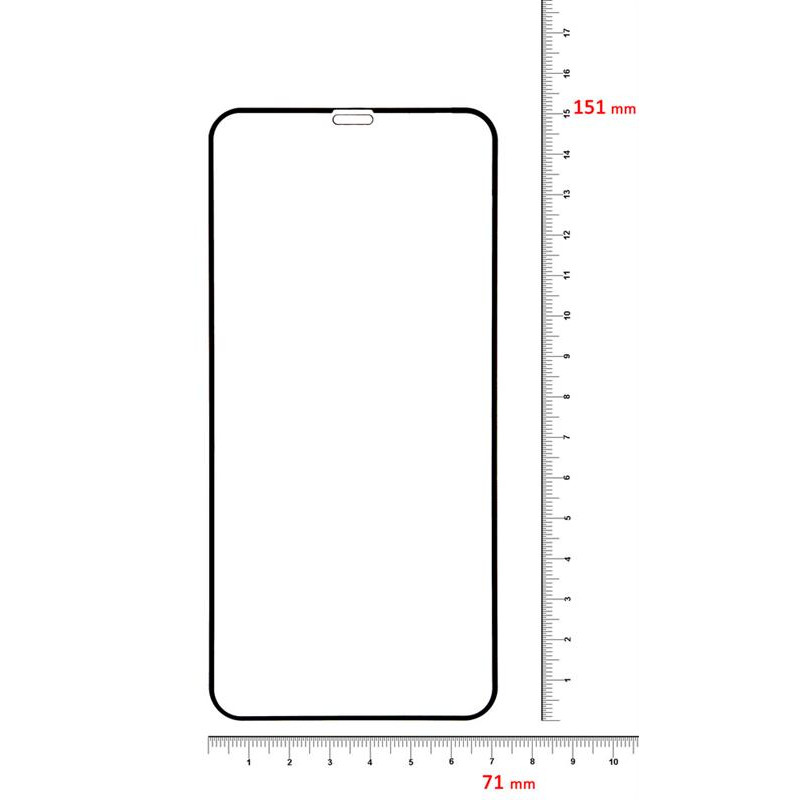 Захисне скло BeCover для Apple iPhone XS Max Black (702623)