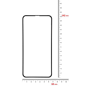 Захисне скло BeCover для Apple iPhone XR Black (702621)