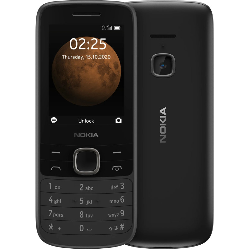 Мобільний телефон Nokia 225 4G Dual Sim Black