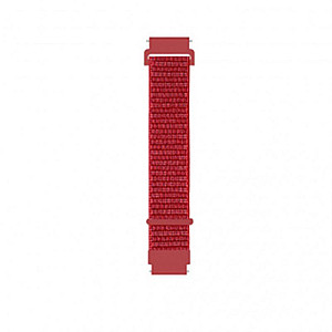 Ремінець BeCover Nylon Style для Xiaomi iMi KW66/Mi Watch Color/Haylou LS01/Watch S1 Active Red (705885)
