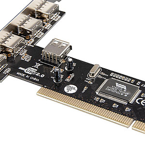 Контролер Frime VT6212 (ECF-PCItoUSB001) PCI-USB2.0(4+1)