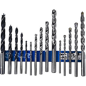 Набір свердл S&R Meister (216301015) 15шт