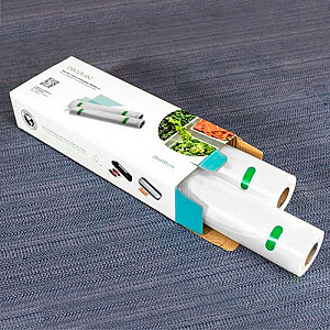 Плівка для вакуумного пакувальника Cecotec 28х600 см, 2 рулона CCTC-04072 (8435484040723)