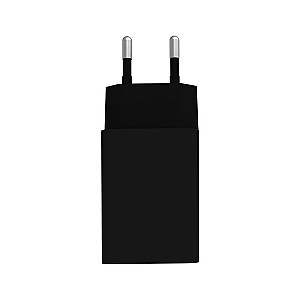 Мережевий зарядний пристрій ColorWay (2USB;2.1A) Black (CW-CHS015-BK)