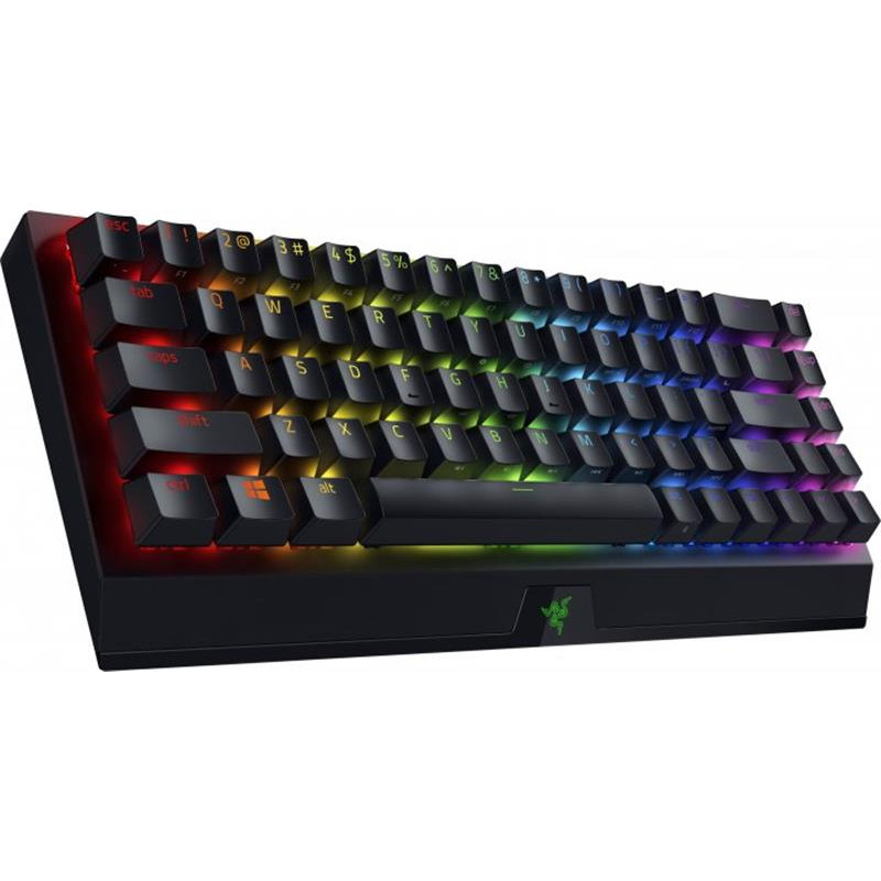 Клавіатура бездротова Razer BlackWidow V3 Mini Hyperspeed Yellow Switch Black (RZ03-03890700-R3R1)