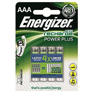 Акумулятори Energizer Recharge Power Plus AAA/HR03 LSD Ni-MH 700 mAh BL 4шт