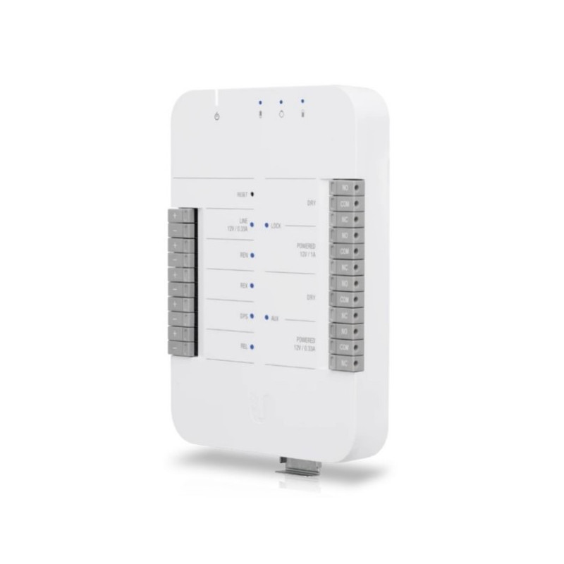 Котролер доступу Ubiquiti UniFi Access UA-Hub (4xGE PoE, PoE ++, DIN Rail)