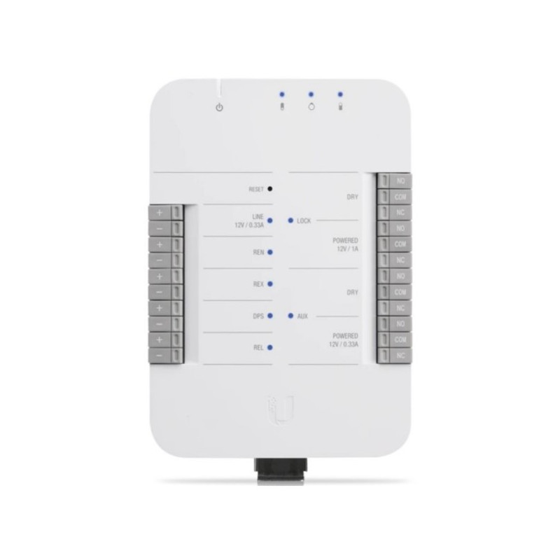 Котролер доступу Ubiquiti UniFi Access UA-Hub (4xGE PoE, PoE ++, DIN Rail)