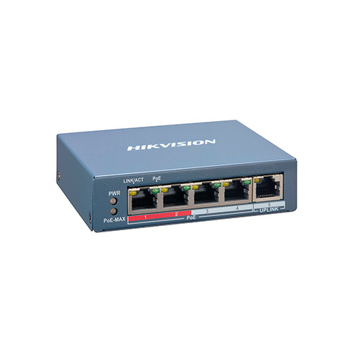 Комутатор Hikvision DS-3E1105P-EI
