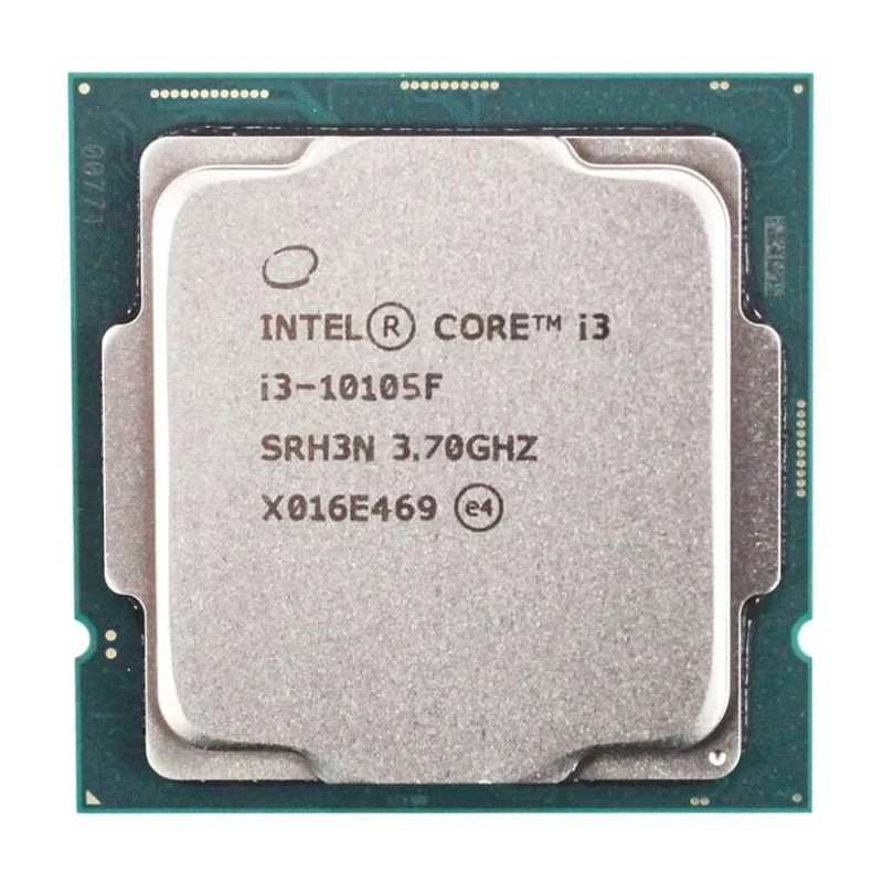 Процесор Intel Core i3 10105F 3.7GHz (6MB, Comet Lake, 65W, S1200) Box (BX8070110105F)