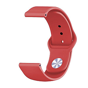 Силіконовий ремінець BeCover для Samsung Galaxy Watch 42mm/Watch Active/Active 2 40/44mm/Watch 3 41mm/Gear S2 Classic/Gear Sport Red (706168)