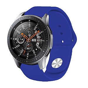 Силіконовий ремінець BeCover для Samsung Galaxy Watch 46mm/Watch 3 45mm/Gear S3 Classic/Gear S3 Frontier Dark-Blue (706314)