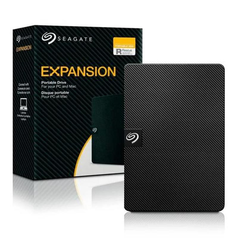 Зовнішній жорсткий диск 2.5" USB 1.0TB Seagate Expansion Portable Black (STKM1000400)