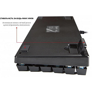 Клавіатура Motospeed CK104 Outemu Blue RGB Silver (mtck104cmb) 