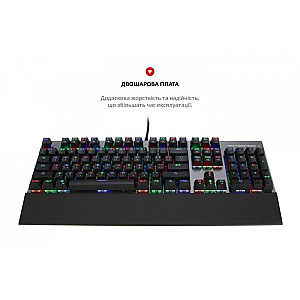 Клавіатура Motospeed CK108 Outemu Red Silver (mtck108mr) 