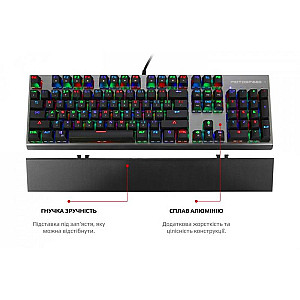 Клавіатура Motospeed CK108 Outemu Red Silver (mtck108mr) 