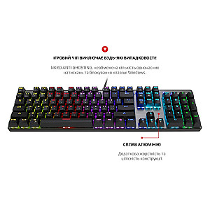 Комплект (клавіатура, мишка) Motospeed CK888 Outemu Red (mtck888mr) Silver/Black USB