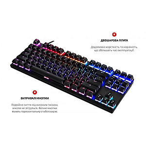 Клавіатура Motospeed K82 Outemu Blue Black (mtk82mb)