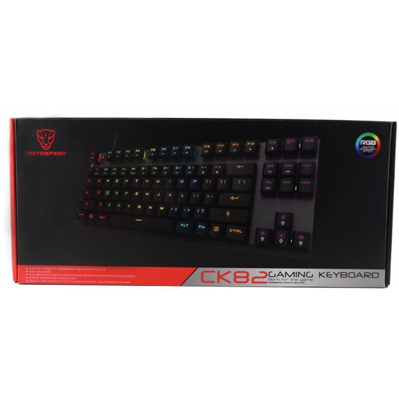 Клавіатура Motospeed K82 Outemu Red Pink (mtk82pmr)