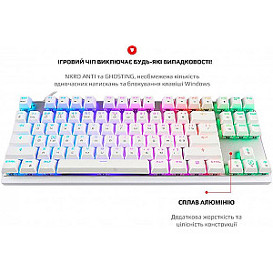 Клавіатура Motospeed K82 Outemu Blue White (mtk82wmb)