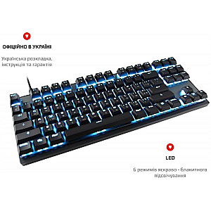 Клавіатура бездротова Motospeed GK82 Outemu Blue Black (mtgk82bmb)
