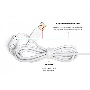 Клавіатура Motospeed K87S Outemu Blue White (mtk87smb)