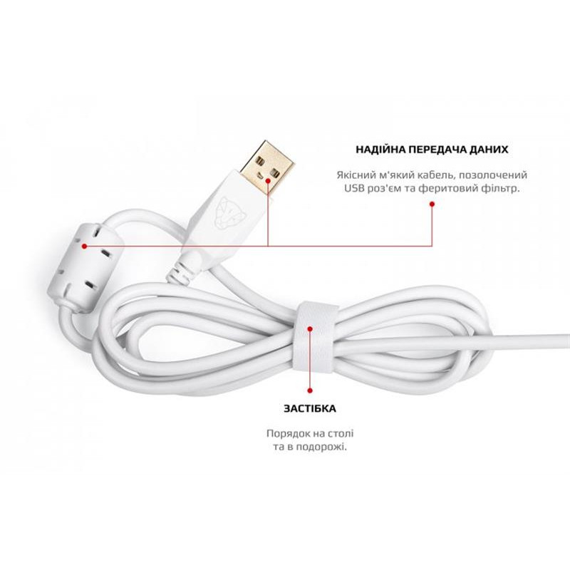 Клавіатура Motospeed K87S Outemu Red White (mtk87smr)