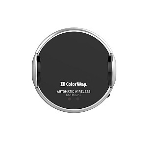Бездротовий автомобільний зарядний пристрій ColorWay AutoSense Car Wireless Charger 2 10W Black (CW-CHAW035Q-BK)