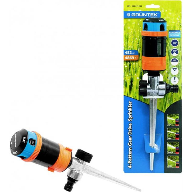 Дощувач Gruntek 4-ступінчастий (296211236)