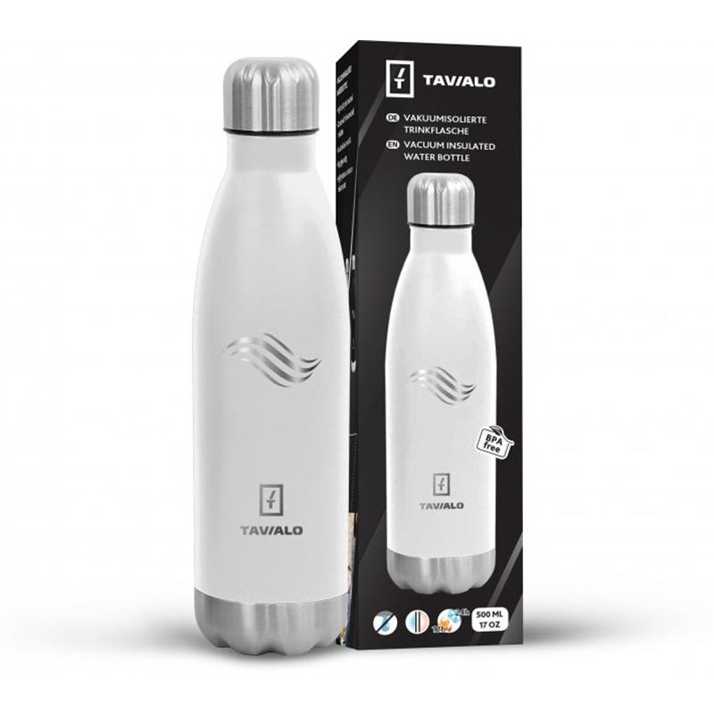 Термопляшка Tavialo 500 мл біла (191500102)