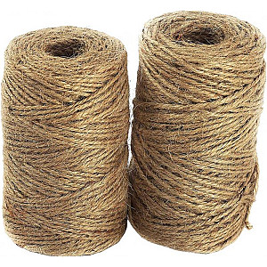 Шпагат джутовий Gruntek 2 мм x 100 м 2 рулони (295203200)