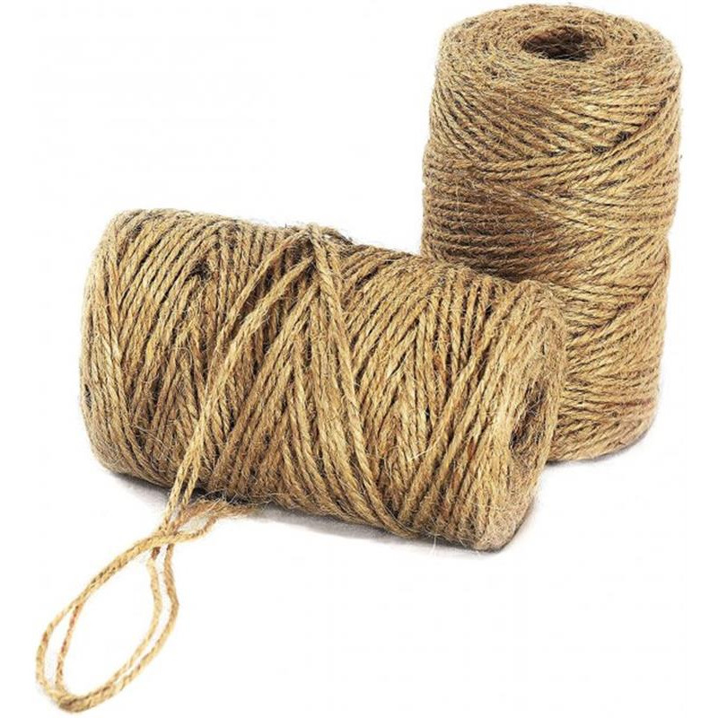 Шпагат джутовий Gruntek 2 мм x 100 м 2 рулони (295203200)