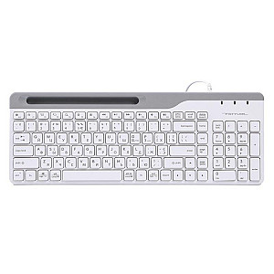 Клавіатура A4Tech Fstyler Ukr FK25 White