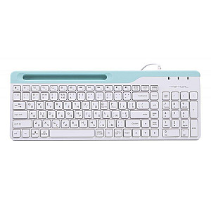 Клавіатура A4Tech Fstyler Ukr FK25 White