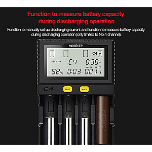 Зарядний пристрій MiBoxer C4-v4