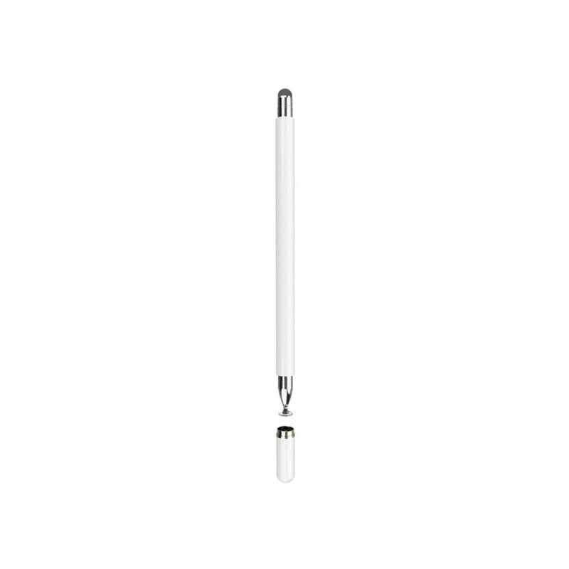 Стілус універсальний Goojodoq 2 в 1 Capacitive Drawing Point Ball White (1005001792837306W)