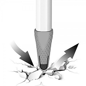 Чохол TPU Goojodoq Hybrid Ear для стілуса Apple Pencil 2 Red тех.пак (4001055094286R)