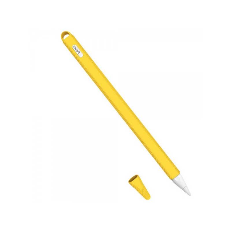 Чохол TPU Goojodoq Hybrid Ear для стілуса Apple Pencil 2 Yellow тех.пак (4001055094286Y)