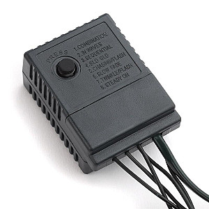 Світлодіодна гірлянда ColorWay (CW-G-50L5VMC) 50LED, 5м, 8 функцій, кольорова, 220V