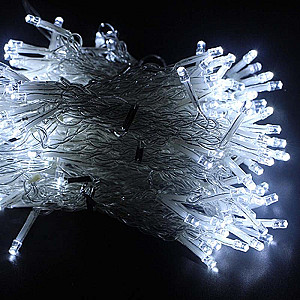 Світлодіодна гірлянда ColorWay (CW-GW-300L33VWFCW) штора 300LED, 3м, холодний колір, 220V