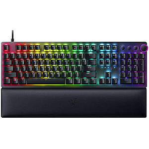 Клавіатура Razer Huntsman V2 Purple Optical Switch Black (RZ03-03931300-R3R1)